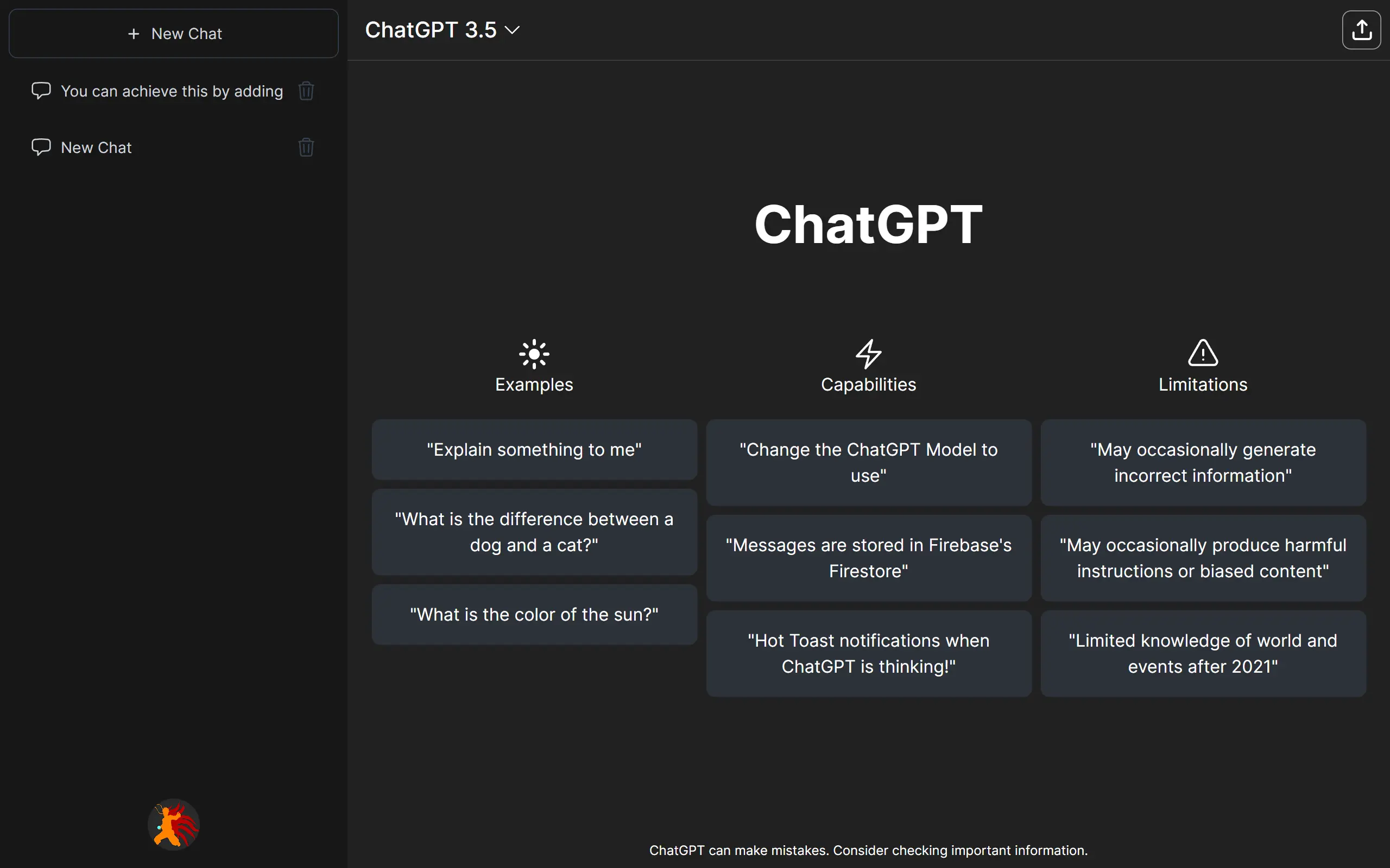 Multi AI Chat screenshot